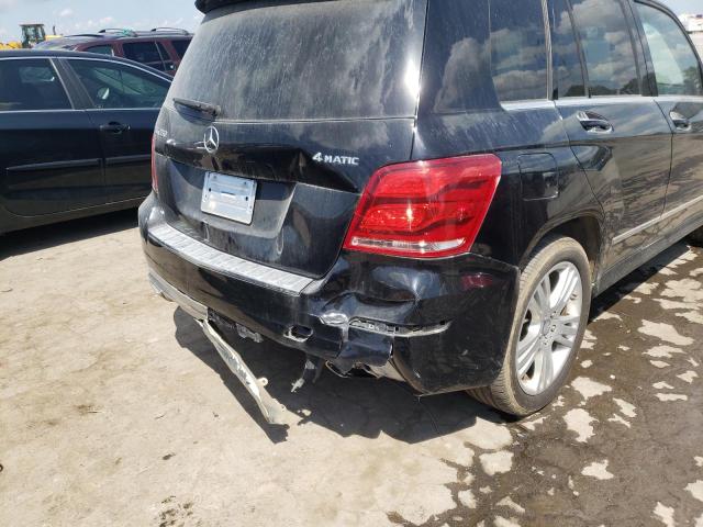 WDCGG8JB4FG343624 - 2015 MERCEDES-BENZ GLK 350 4M GRAY photo 9