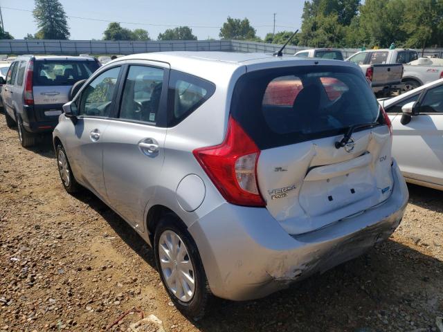 3N1CE2CP2FL421834 - 2015 NISSAN VERSA SILVER photo 3