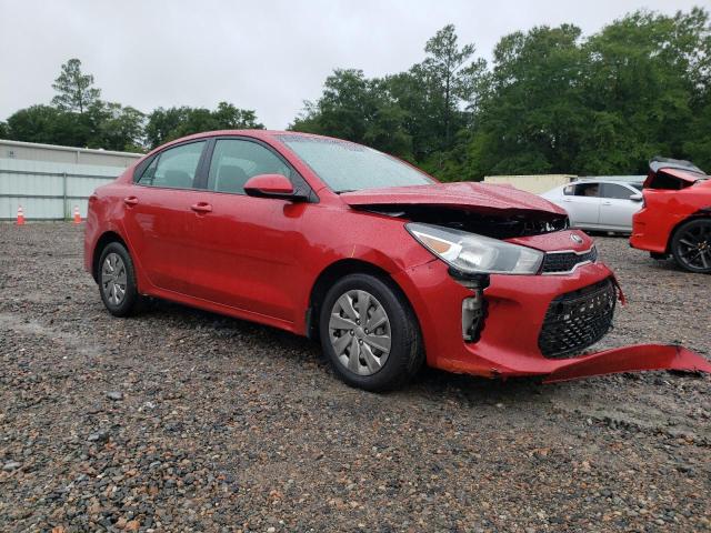 3KPA24ABXKE230306 - 2019 KIA RIO S RED photo 1