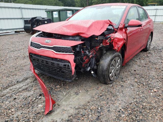 3KPA24ABXKE230306 - 2019 KIA RIO S RED photo 9