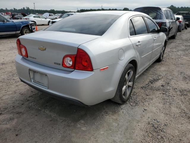 1G1ZC5EU0BF357629 - 2011 CHEVROLET MALIBU 1LT ვერცხლისფერი ფოტო 4