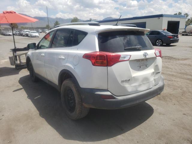 2T3YFREV1DW012329 - 2013 TOYOTA RAV4 LIMIT WHITE photo 3