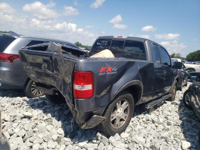 1FTPX14555NA16257 - 2005 FORD F150 GRAY photo 4