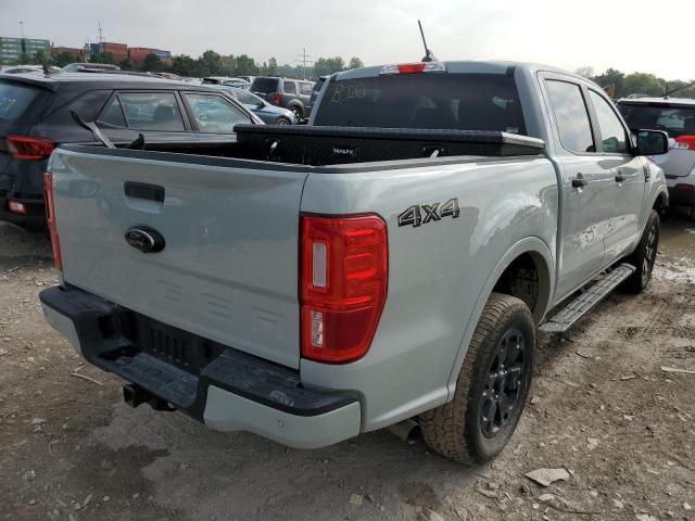 1FTER4FH3NLD17258 - 2022 FORD RANGER XL GRAY photo 4