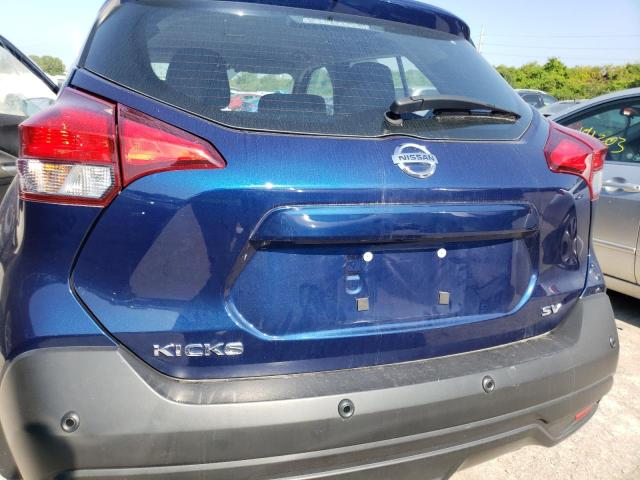 3N1CP5CV6LL486451 - 2020 NISSAN KICKS SV BLUE photo 9