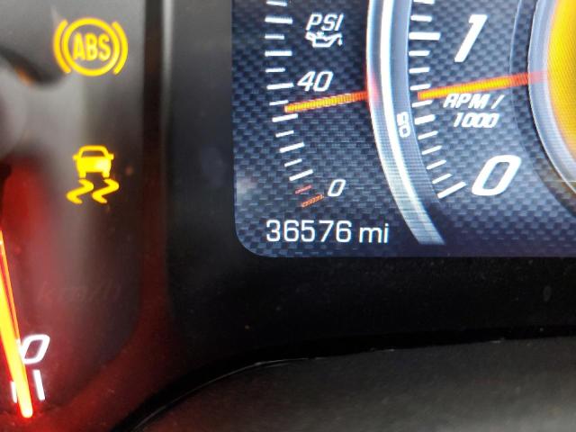 1G1YB2D75K5106216 - 2019 CHEVROLET CORVETTE S SILVER photo 8