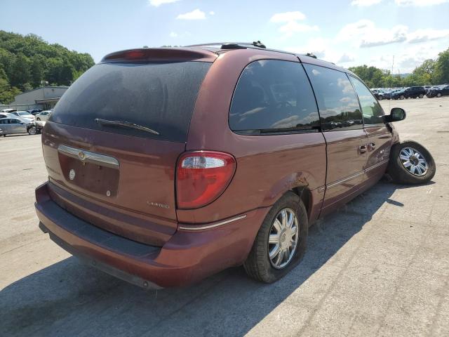 2A8GP64L27R108923 - 2007 CHRYSLER TOWN & COU BURGUNDY photo 4