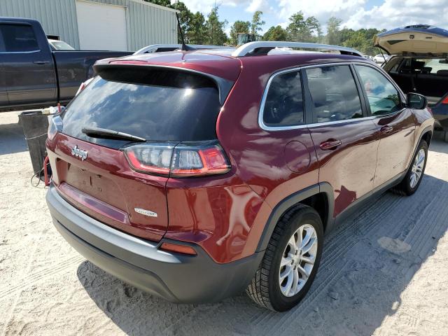 1C4PJLCB4KD392678 - 2019 JEEP CHEROKEE L BURGUNDY photo 4