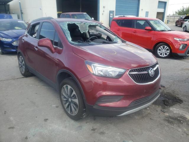 KL4CJASB7MB321827 - 2021 BUICK ENCORE PRE RED photo 1