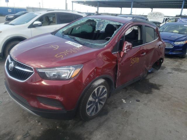 KL4CJASB7MB321827 - 2021 BUICK ENCORE PRE RED photo 2