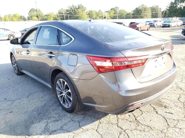 4T1BK1EBXGU209764 - 2016 TOYOTA AVALON XLE GRAY photo 3