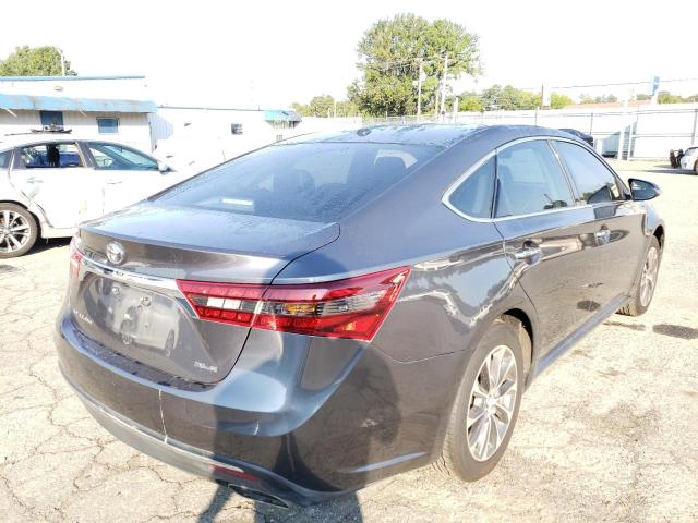 4T1BK1EBXGU209764 - 2016 TOYOTA AVALON XLE GRAY photo 4