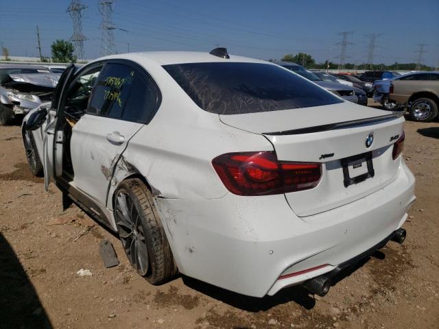 WBA8B7C55JA576219 - 2018 BMW 340 XI WHITE photo 3