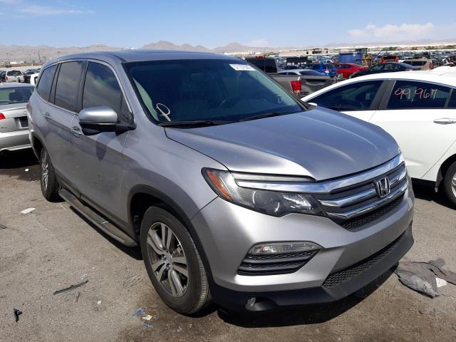 5FNYF5H76GB029532 - 2016 HONDA PILOT EXLN GRAY photo 1