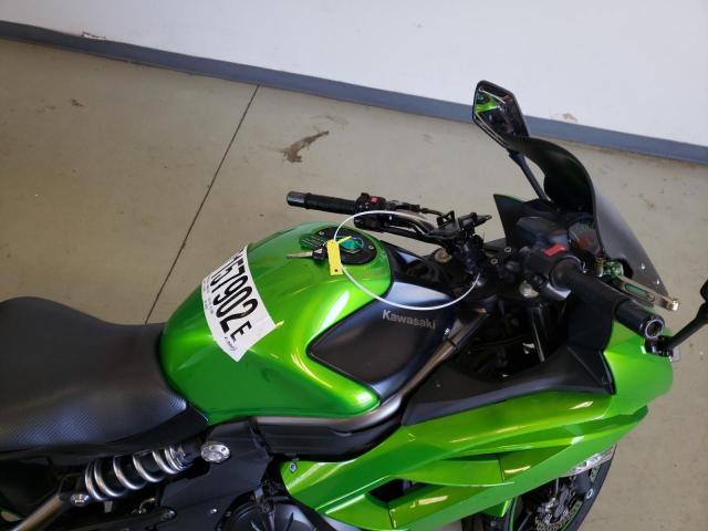 JKAEXEE10CDA07993 - 2012 KAWASAKI EX650 EC GREEN photo 5