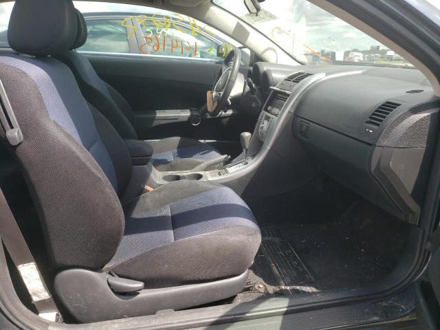 JTKDE177870151943 - 2007 TOYOTA SCION TC გრაფიტი ფოტო 5
