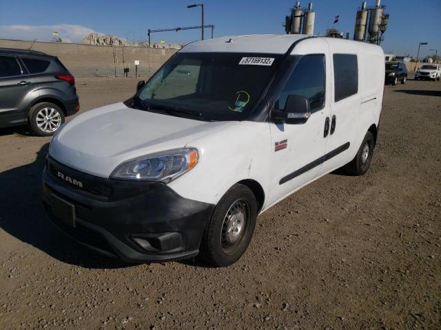 ZFBHRFAB8K6M06509 - 2019 RAM PROMASTER WHITE photo 2