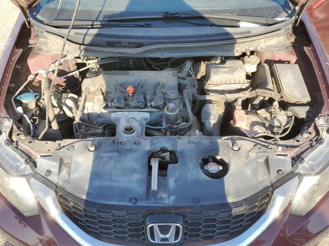 19XFB2F83EE067400 - 2014 HONDA CIVIC EX MAROON photo 7