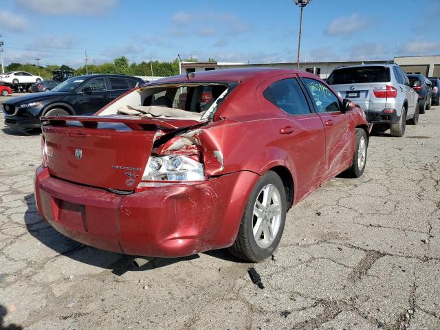 1B3CC5FB7AN198589 - 2010 DODGE AVENGER R/ RED photo 4