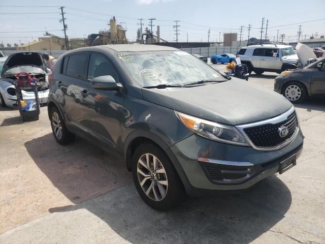 KNDPB3AC4E7642304 - 2014 KIA SPORTAGE B GRAY photo 1