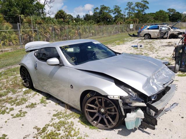 JN1AZ4EH0JM570433 - 2018 NISSAN 370Z BASE SILVER photo 1