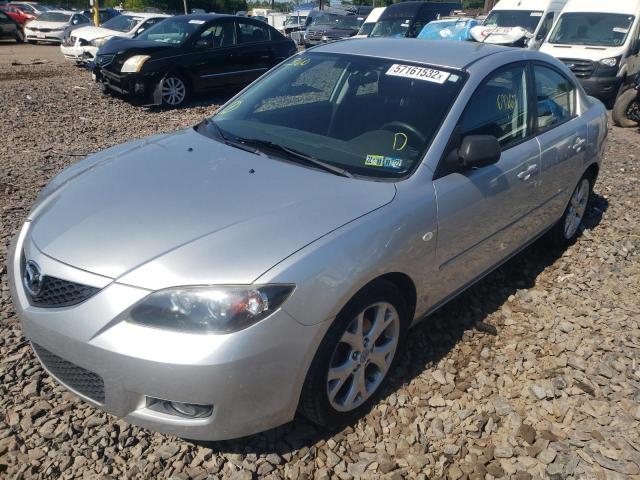 JM1BK32G891214790 - 2009 MAZDA 3 I SILVER photo 2