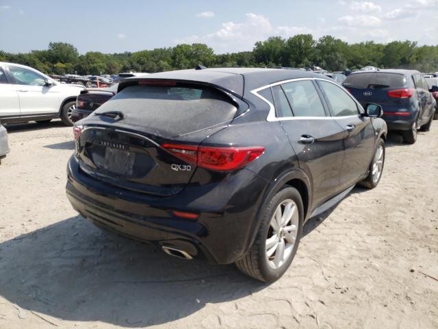 SJKCH5CP7HA037139 - 2017 INFINITI QX30 BASE BLACK photo 4