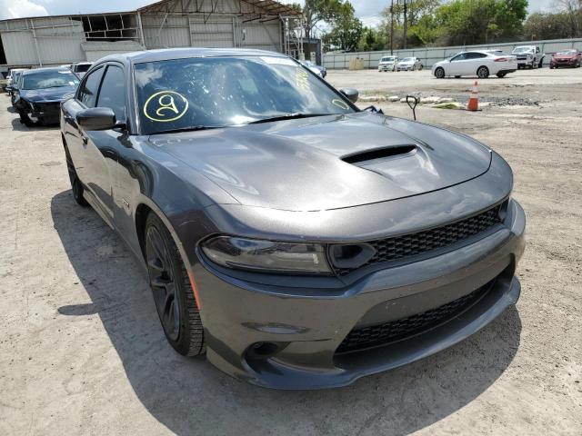 2C3CDXGJ8LH153240 - 2020 DODGE CHARGER SC GRAY photo 1