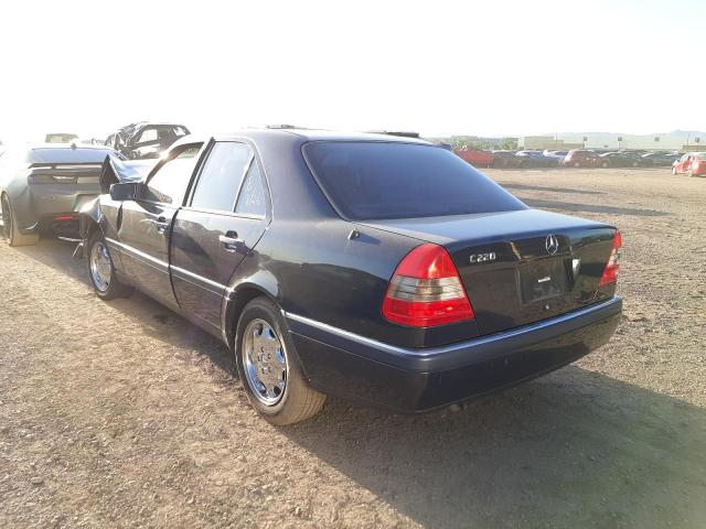 WDBHA22E3RF054695 - 1994 MERCEDES-BENZ C 220 BLUE photo 3