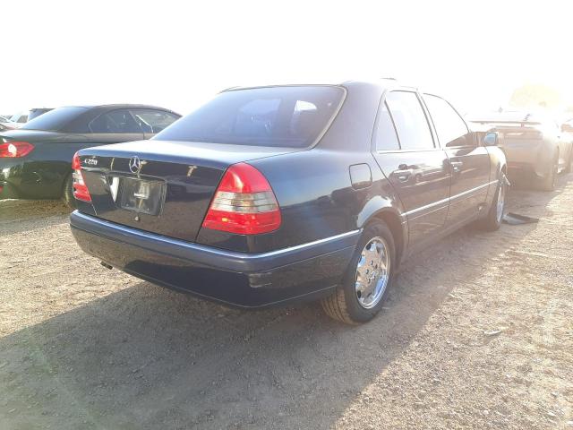 WDBHA22E3RF054695 - 1994 MERCEDES-BENZ C 220 BLUE photo 4