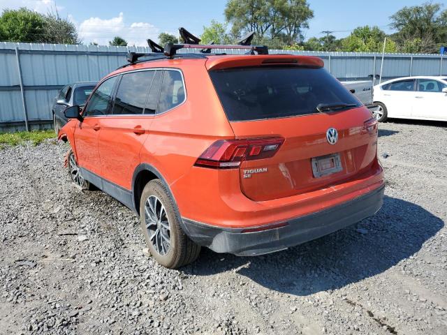 3VV2B7AX1KM117725 - 2019 VOLKSWAGEN TIGUAN SE ORANGE photo 3