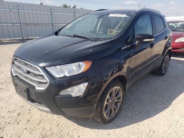 MAJ6P1WL5JC218888 - 2018 FORD ECOSPORT T BLACK photo 2