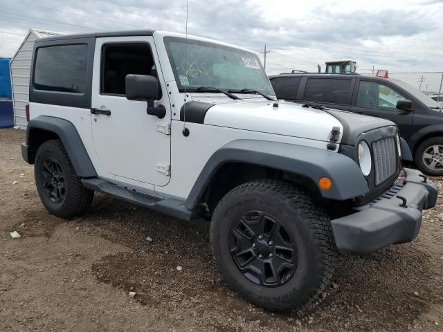1C4AJWAG6DL550033 - 2013 JEEP WRANGLER S WHITE photo 1
