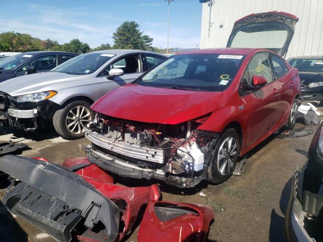 JTDKARFP0J3103773 - 2018 TOYOTA PRIUS PRIM 红色 照片 2