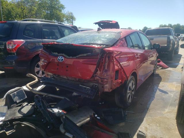 JTDKARFP0J3103773 - 2018 TOYOTA PRIUS PRIM 红色 照片 4