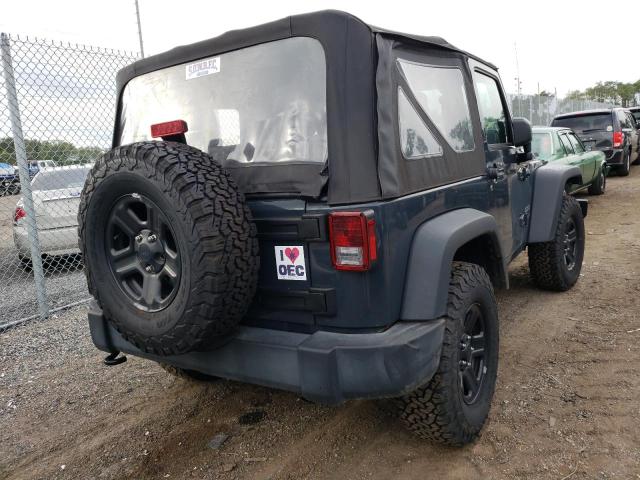 1C4AJWAG0HL641272 - 2017 JEEP WRANGLER S CHARCOAL photo 4