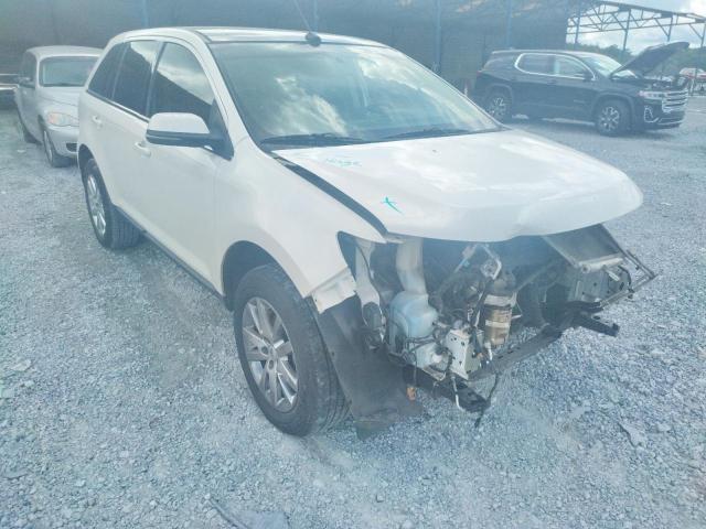 2FMDK3KC2DBB34769 - 2013 FORD EDGE LIMIT WHITE photo 1