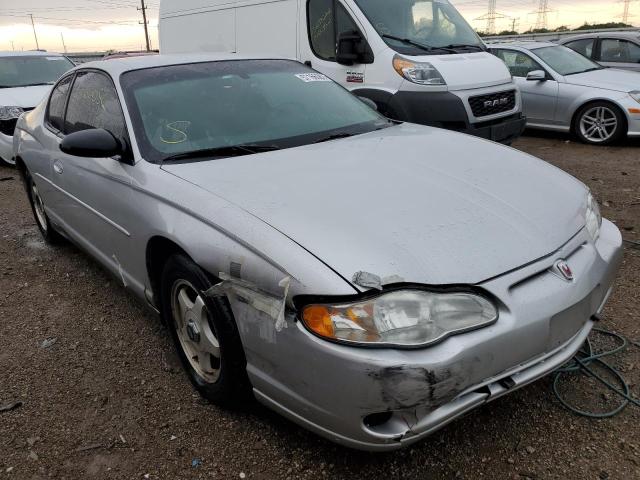 2G1WW12E349306766 - 2004 CHEVROLET MONTE CARL ვერცხლისფერი ფოტო 1