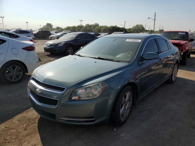 1G1ZH57B19F180502 - 2009 CHEVROLET MALIBU 1LT ლურჯი ფოტო 2