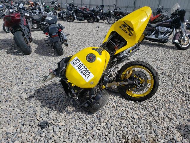 JS1GR7JA452100919 - 2005 SUZUKI GSX-R750 K YELLOW photo 2