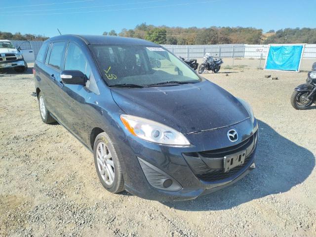 JM1CW2BL4E0176698 - 2014 MAZDA 5 SPORT BLUE photo 1