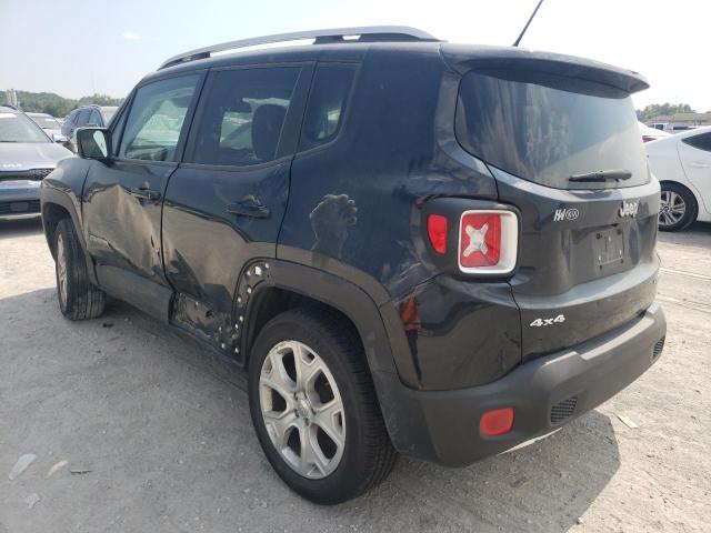 ZACCJBDT9GPC50089 - 2016 JEEP RENEGADE BLACK photo 3