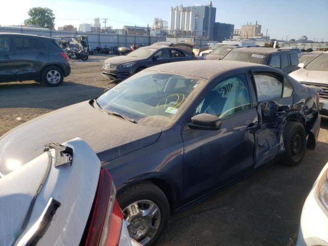 3VW2K7AJ3EM439665 - 2014 VOLKSWAGEN JETTA BASE 蓝色 照片 2