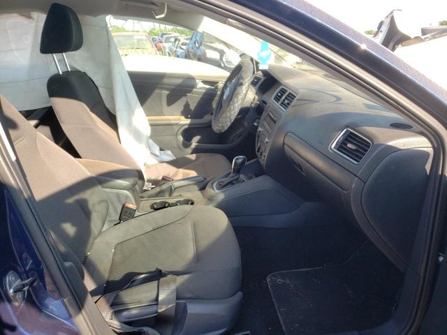 3VW2K7AJ3EM439665 - 2014 VOLKSWAGEN JETTA BASE 蓝色 照片 5