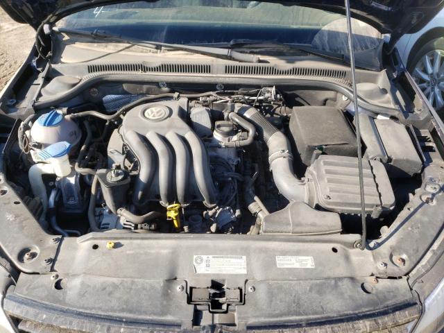 3VW2K7AJ3EM439665 - 2014 VOLKSWAGEN JETTA BASE 蓝色 照片 7