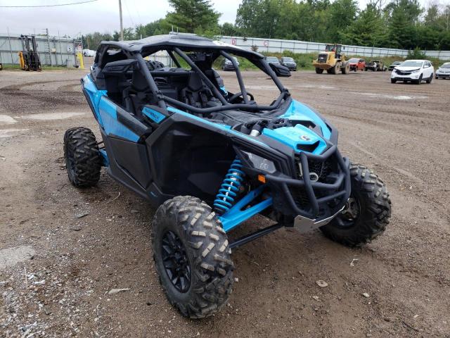 3JBVJAW45MK000371 - 2021 CAN-AM MAVERICK X BLUE photo 1