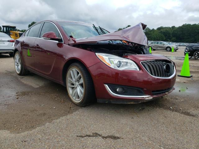 2G4GS5GX0G9136214 - 2016 BUICK REGAL PREM RED photo 1