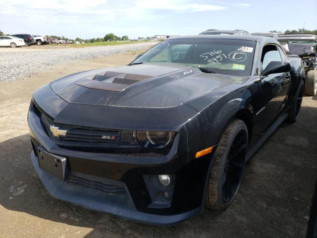 2G1FL1EP9E9802355 - 2014 CHEVROLET CAMARO ZL1 BLACK photo 2