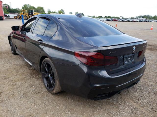 WBAJB9C58KB288347 - 2019 BMW M550XI BLACK photo 3