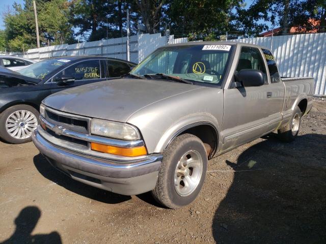 1GCCS19WXY8181545 - 2000 CHEVROLET S TRUCK S1 TAN photo 2